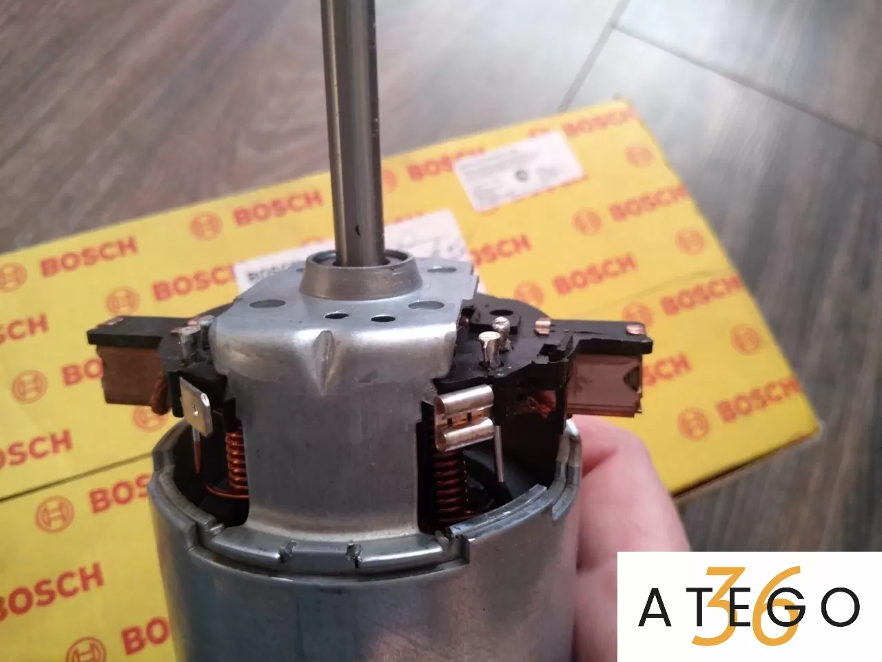 Мотор печки (Электродвигатель отопителя) Мерседес