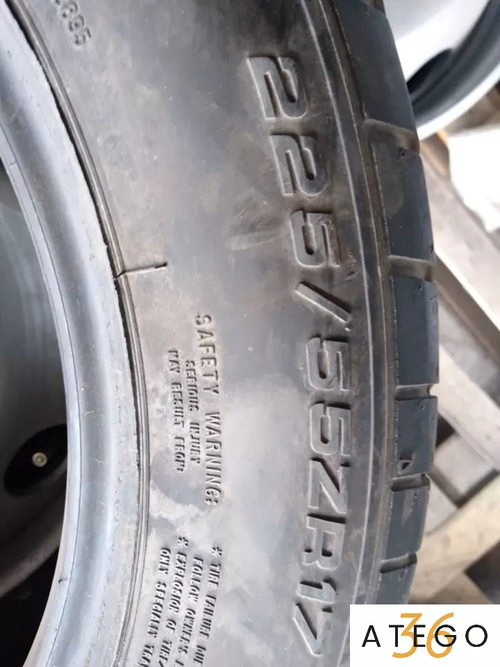 225/55*17 Шины б/у