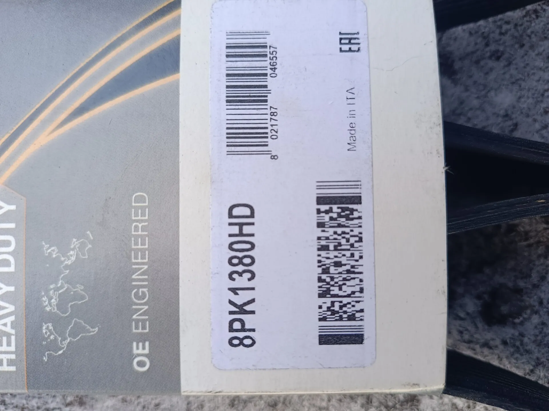 ремень 8PK1380HD