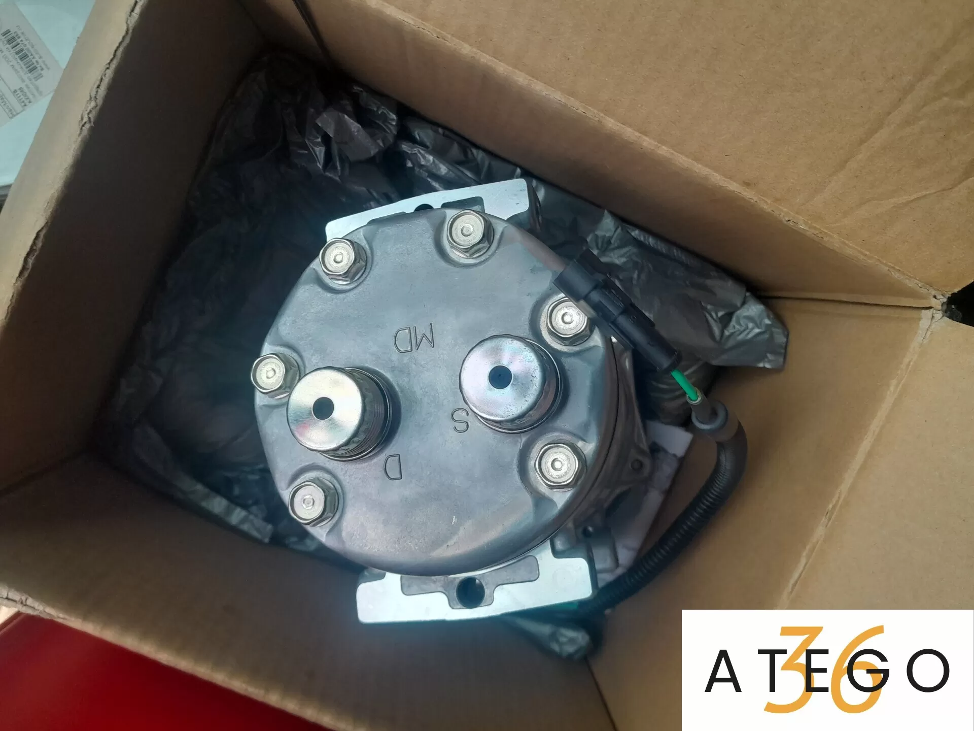 Компрессор кондиционера SANDEN 