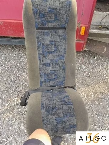 Переднее пассажирское сиденье автобуса Mercedes, б/у, регулируемое, GRAMMER