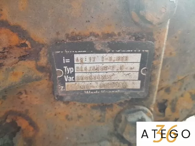 Задний мост Мерседес-Бенц-823 в сборе