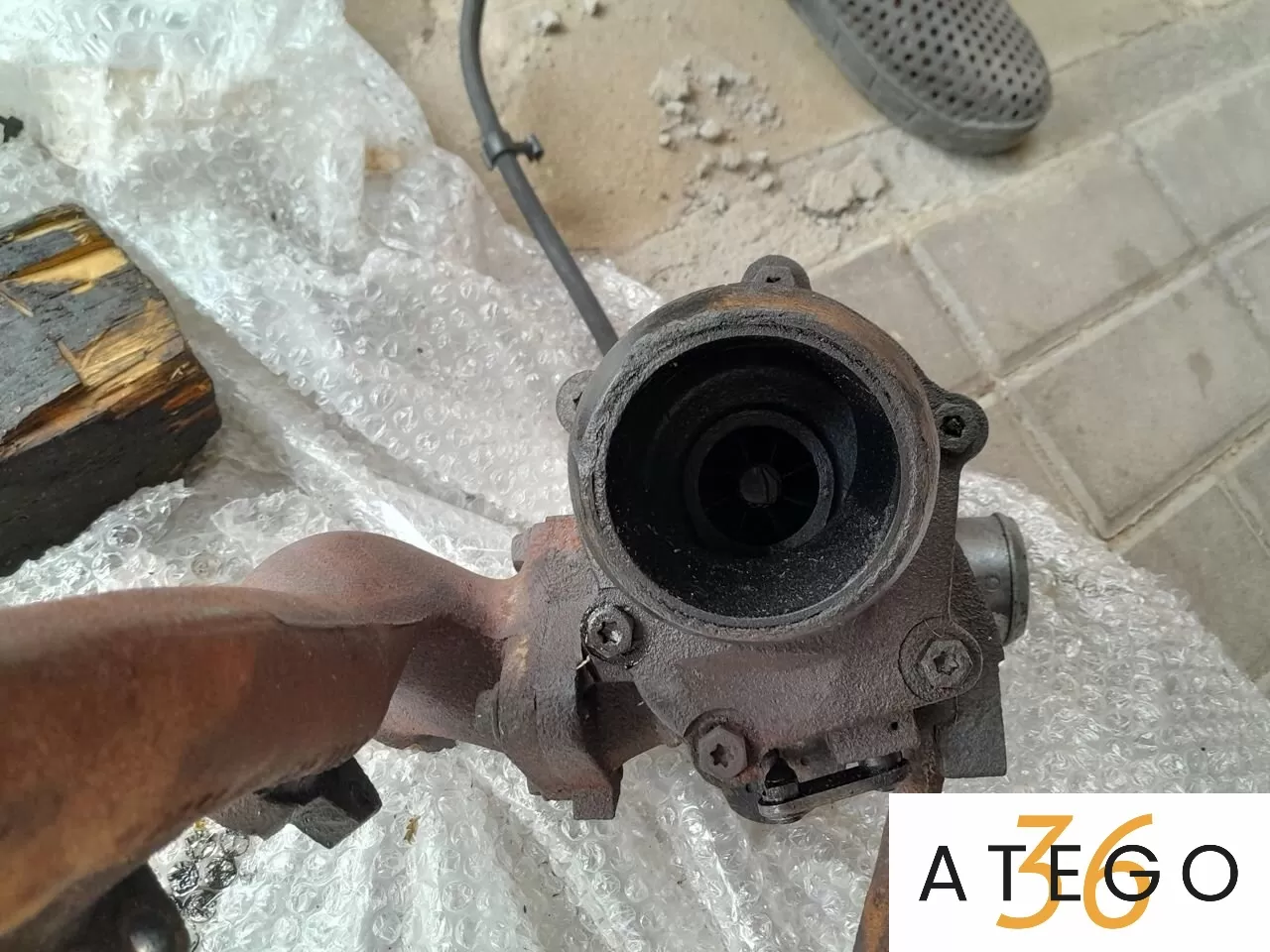 Турбокомпрессор двигателя ом646