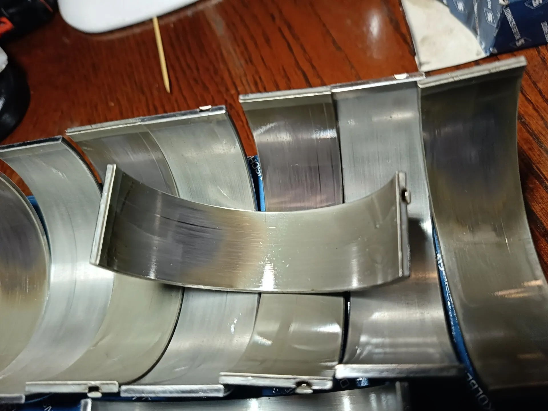 замена вкладышей двигателя OM906LA/OM904LA