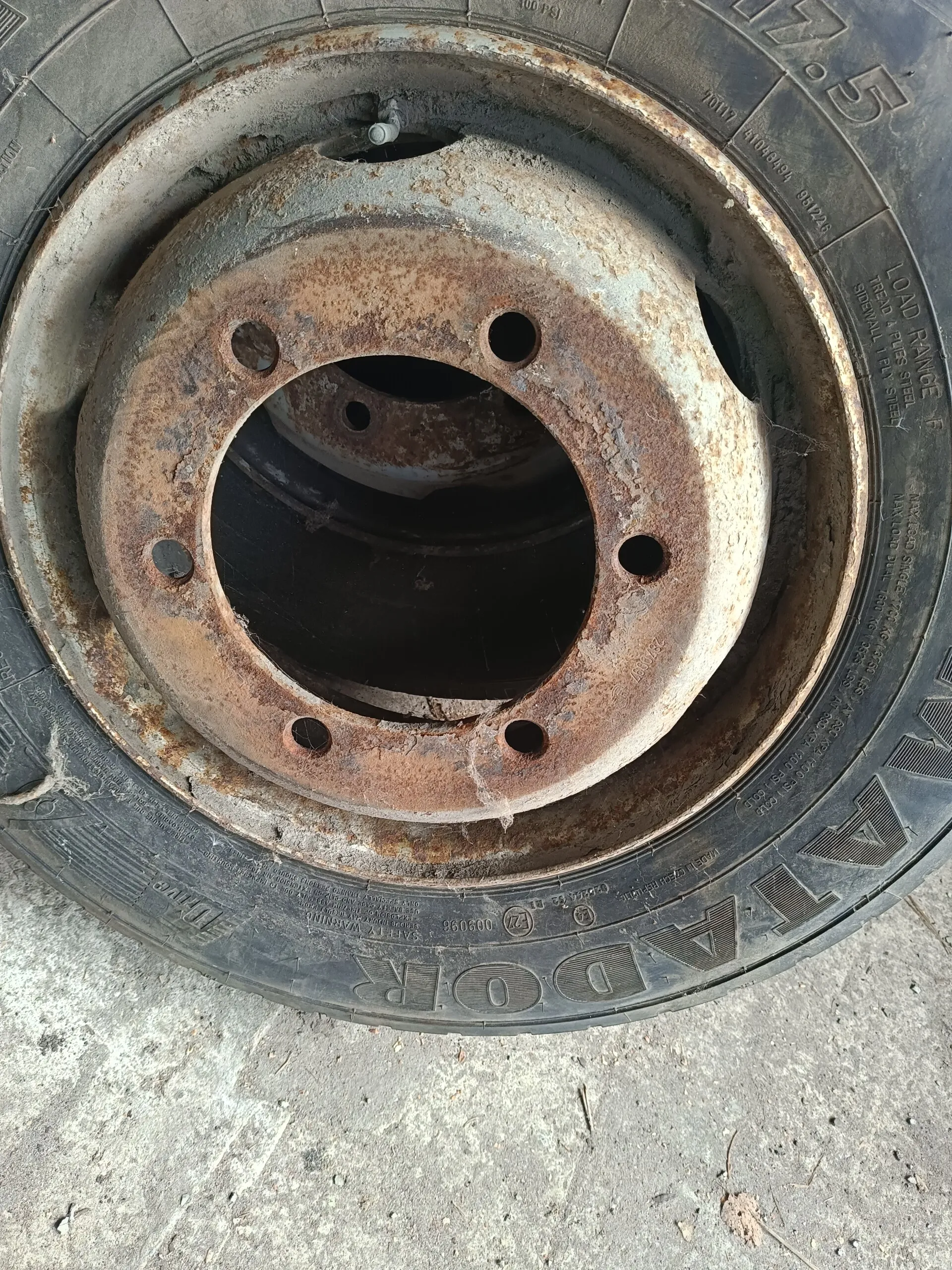 Диск колесный 6.00*17,5 Мерседес-Бенц Атего, Ман