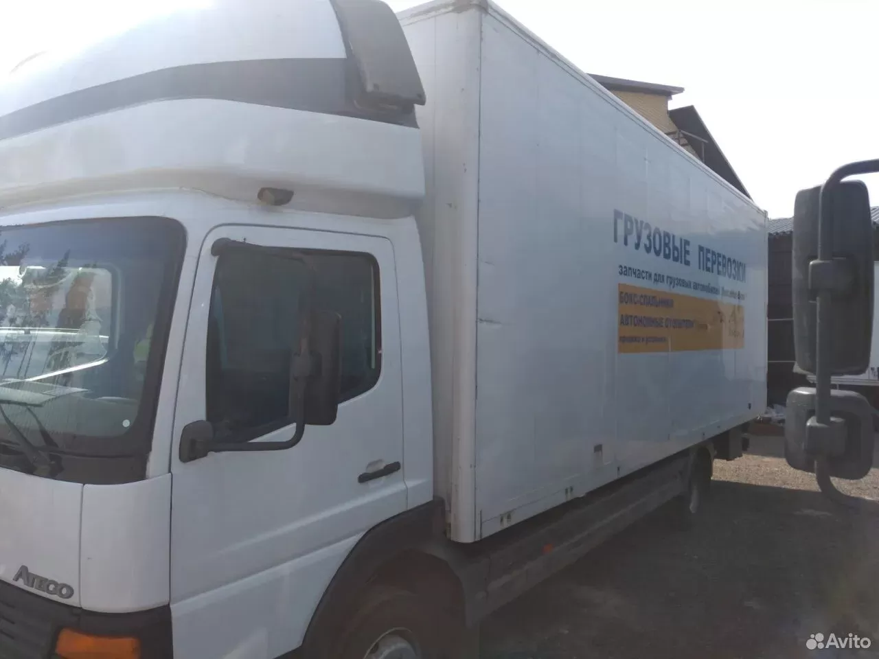 Промтоварный фургон 45 м³ Автобау на Mercedes-Benz Atego, 2002